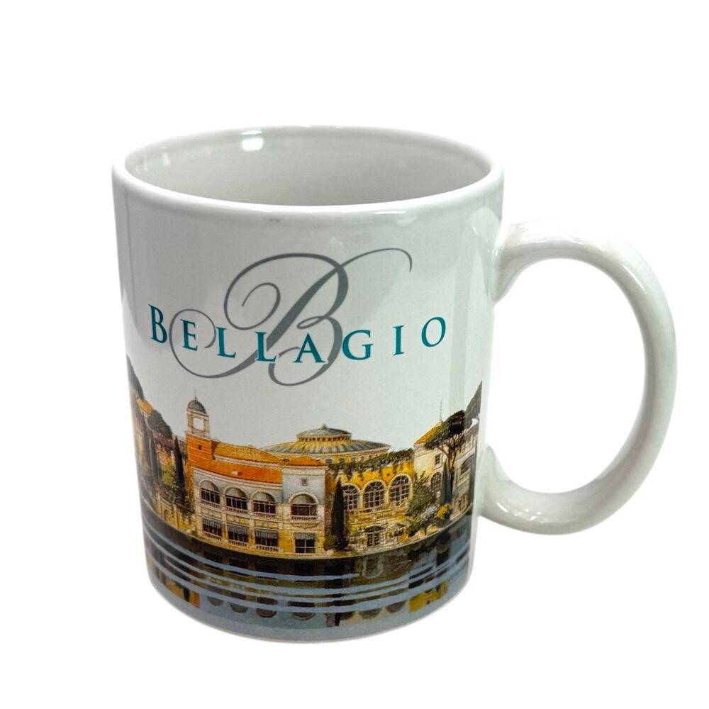 Bellagio Hotel Casino Las Vegas Souvenir Coffee Mug Cup NWT